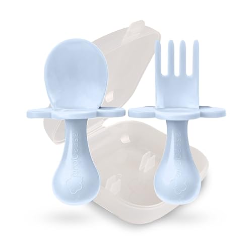 Grabease Baby Feeding Utensils Set Self-Feeding BPA-Free