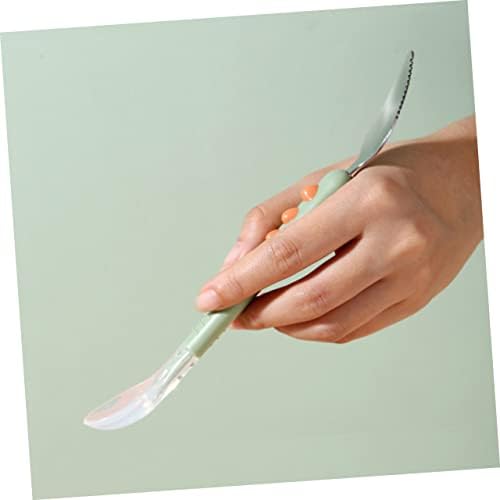 BestonZon Baby Double Head Food Scraper Soft-Tip