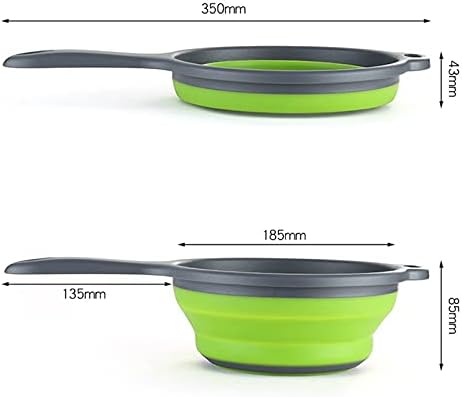 1400ml Folding Kitchen Red Water Scoop