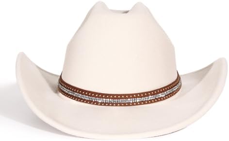 LolliWeaver Western Cowboy Hat MenWomen