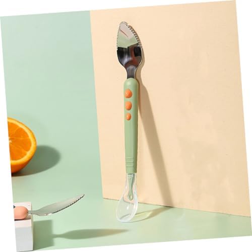 Toyvian Double-Ended Silicone Spoons Safe for Homemade Puree