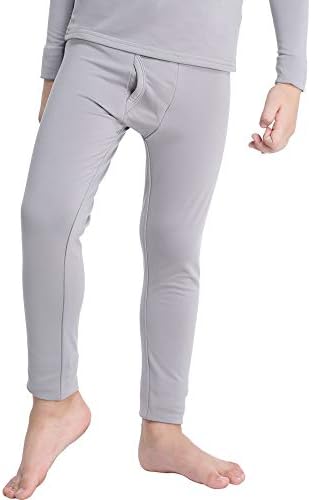 MANCYFIT Thermal Underwear for Boys - Fleece Liner