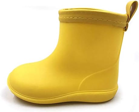 Ammoj Baby Kids Easy On Rain Shoes Boots for Toddler Little Kid