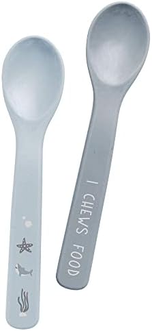 Perfect for Little Ones - Silmak Shark Silicone Spoon Set