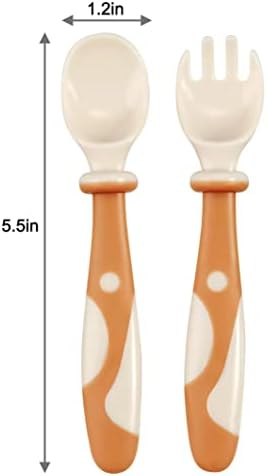 Bendable Spoons Forks for Babies Easy Self-Feeding