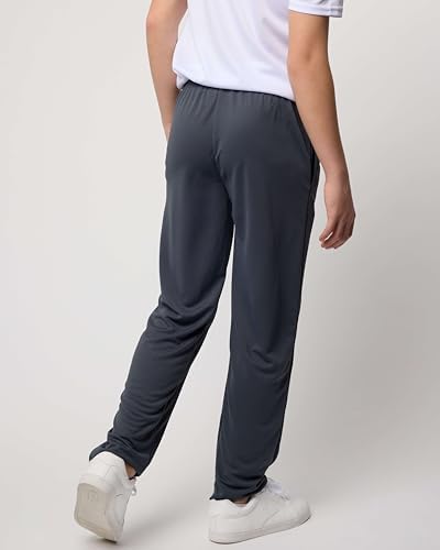 Real Essentials Boys Mesh Open BottomActive Sweatpants Stay Cool Dry