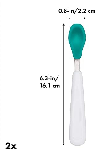 OXO Tot Feeding Spoon Set Silky Smooth for Small Hands
