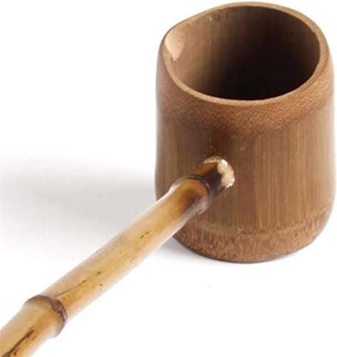 Natural Bamboo Water Scoop Creative Long Handle