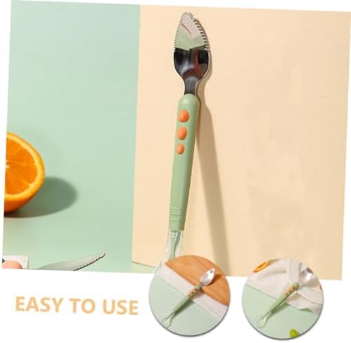 Toyvian Double-Ended Silicone Spoons Safe for Homemade Puree