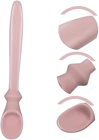 Toyandona 1-Piece Silicone Training Spoon for Infants