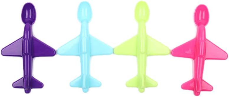 Small Airplane-Shaped Baby Spoon
