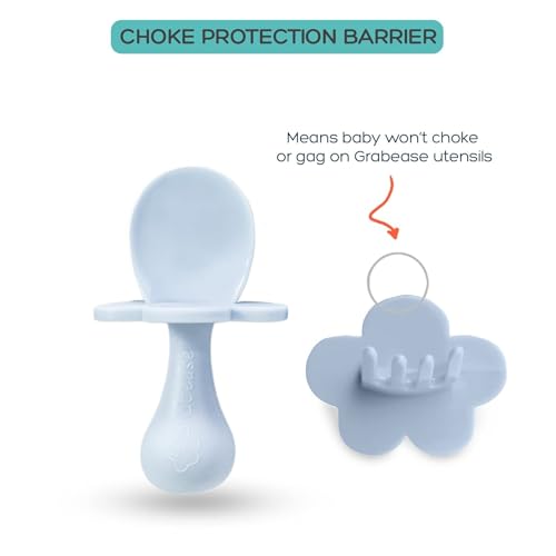 Grabease Baby Feeding Utensils Set Self-Feeding BPA-Free