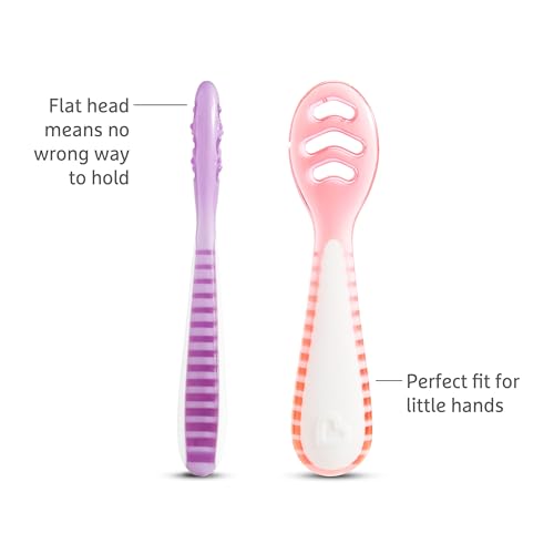 Munchkin Gentle Dip Spoon Stay Put Suction Bowl Set 3 Packs