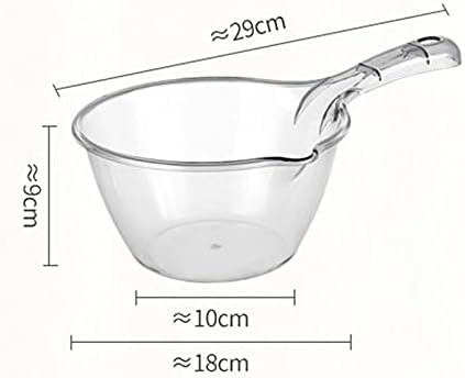 NPQPNAFC Thickened Anti-Skip Water Scoop with Handle