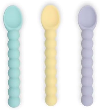 JUJUMONSTER Pearl Spoon BPA-Free Ergonomic for Babies