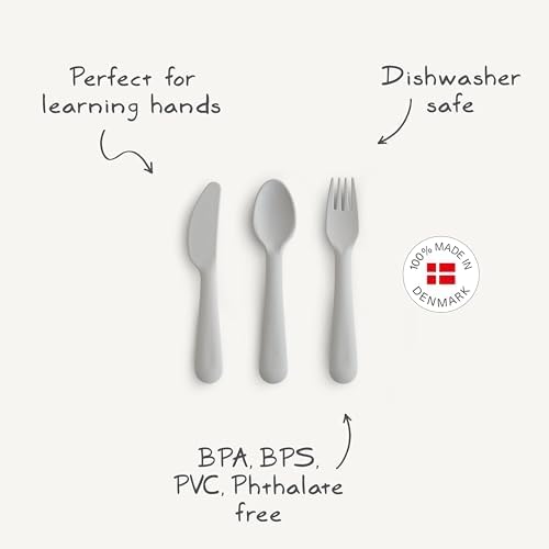 Mushie Dinnerware Set for Kids Perfect for First Feeding