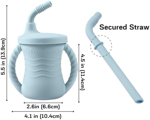 PandaEar Silicone Baby Feeding Set Self-Feeding Complete Kit for Independency