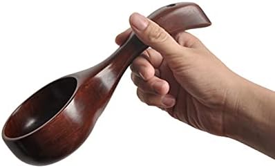 Solid-wood Water Scoop Multi-Purpose Bucket Scoop for Rice and Water