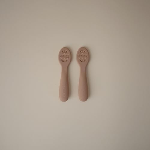 Mushie Baby Silicone Spoons