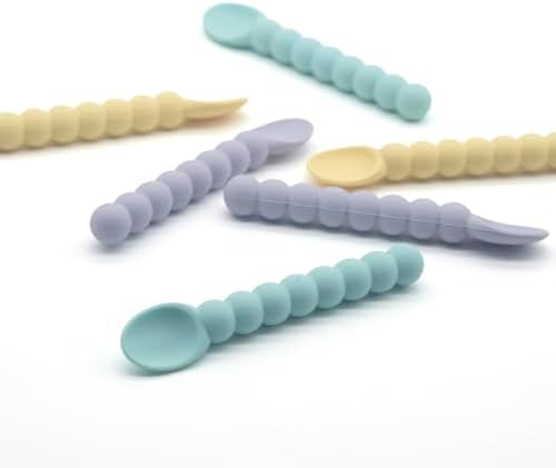 JUJUMONSTER Pearl Spoon BPA-Free Ergonomic for Babies