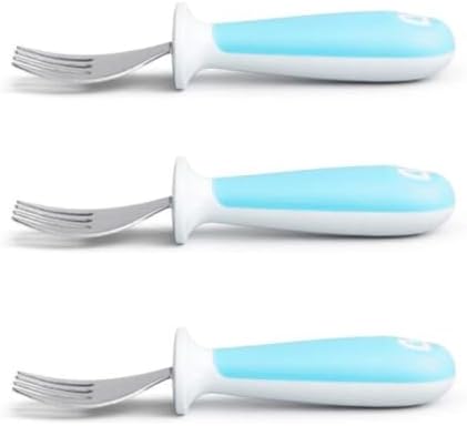 Munchkin Raise Toddler Fork Set 3-Pack Perfect for Toddler Feeding