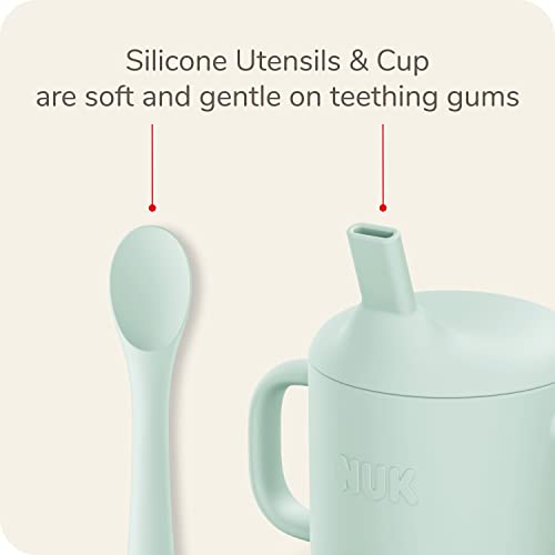 Adorable NUK Silicone Baby Spoons Perfect for Feeding