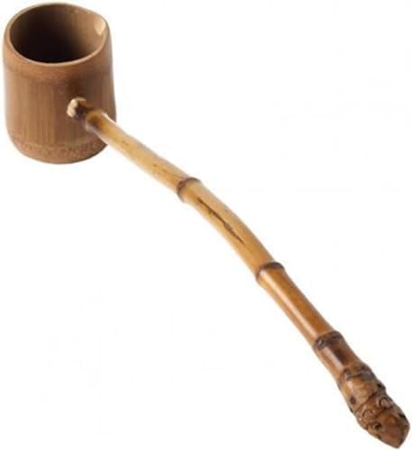 Natural Bamboo Water Scoop Creative Long Handle