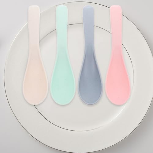 Ergonomic Safe Dinner Spoons for Kids
