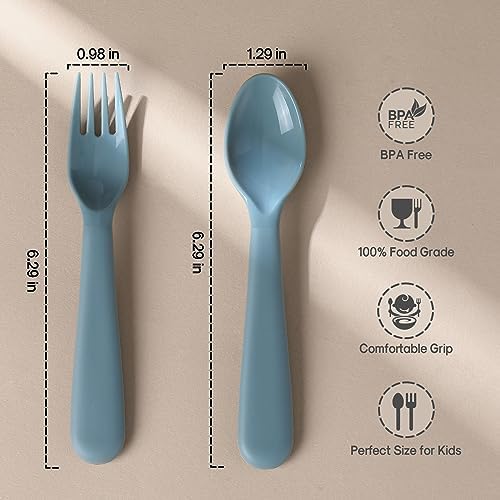 Safe Toddler Utensils Set