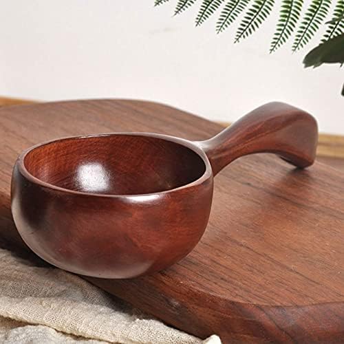 Solid-wood Water Scoop Multi-Purpose Bucket Scoop for Rice and Water