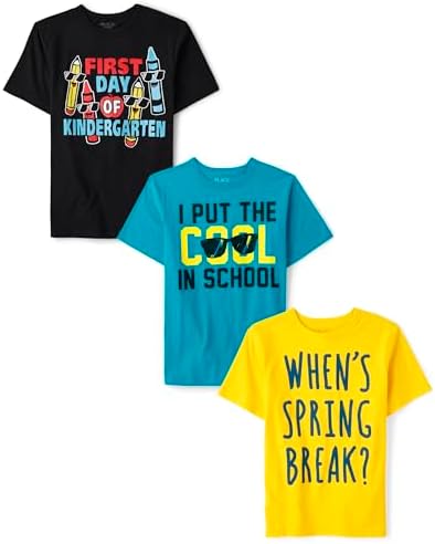 The Childrens Place Baby School Days Graphic T-Shirts