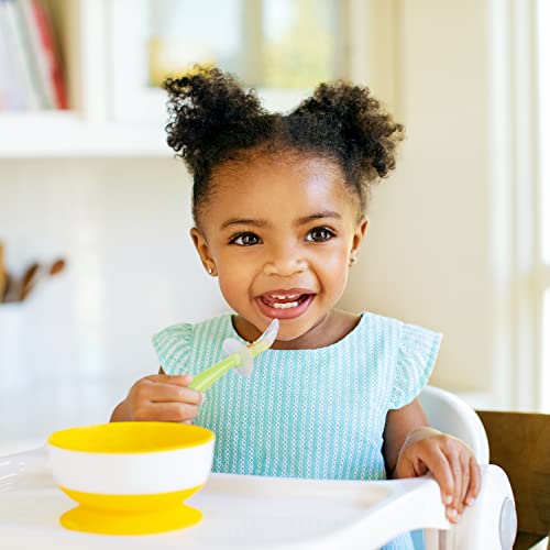 Munchkin Silicone Training Spoons with Choke Guard 4-Baby Set