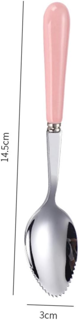 Hoement Multi-Function Serrated Fruit Spoon for Baby Feeding 1
