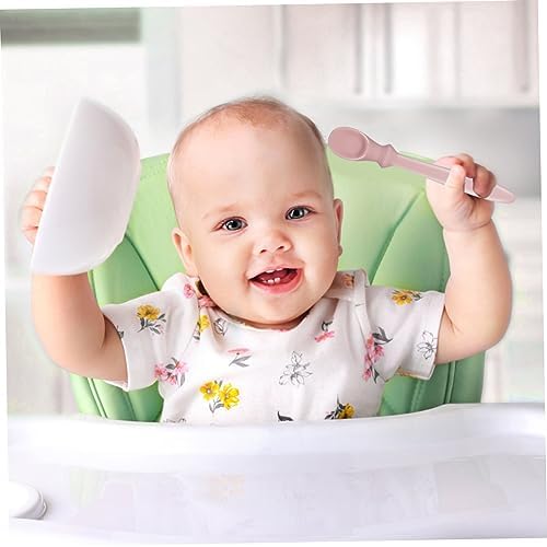 RORPOIR Flexible Silicone Learning Spoon for Weaning