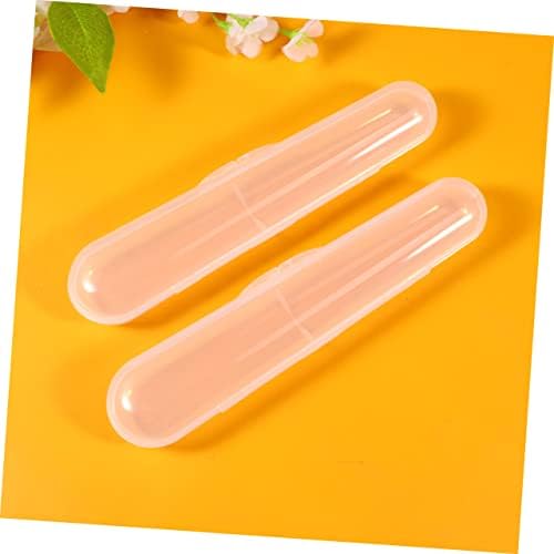 Vaguelly 5pc Transparent Spoon Storage Container
