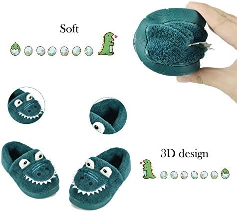 Comfortable Dinosaur Slippers for Boys Girls