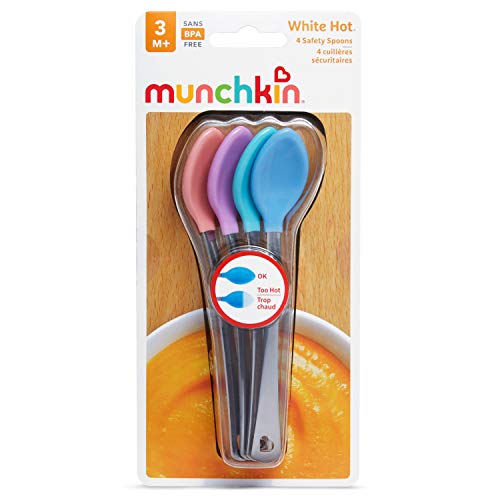 Munchkin Cincerery Safety Baby Spoons 4-Pack