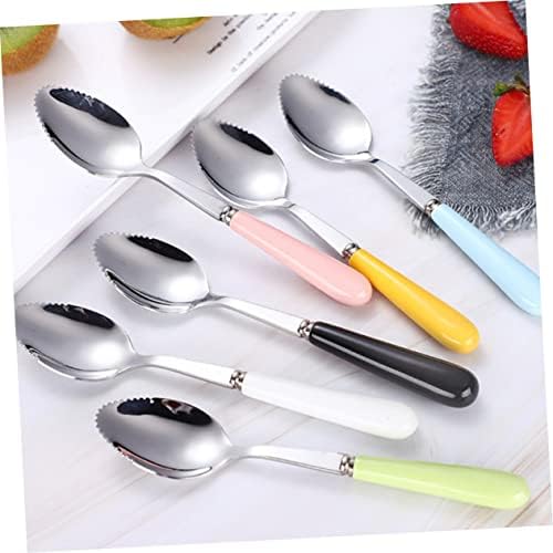 Hoement Multi-Function Serrated Fruit Spoon for Baby Feeding 1