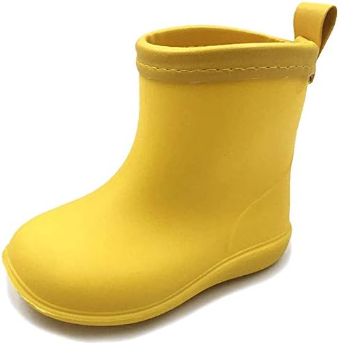 Ammoj Baby Kids Easy On Rain Shoes Boots for Toddler Little Kid
