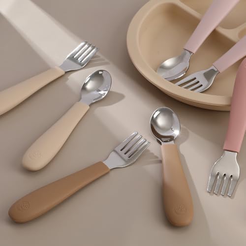 Coix Foam toddler utensils - Love Safe and Durable for Little Ones