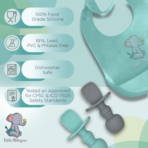 Little Whispers Baby Silicone Spoons