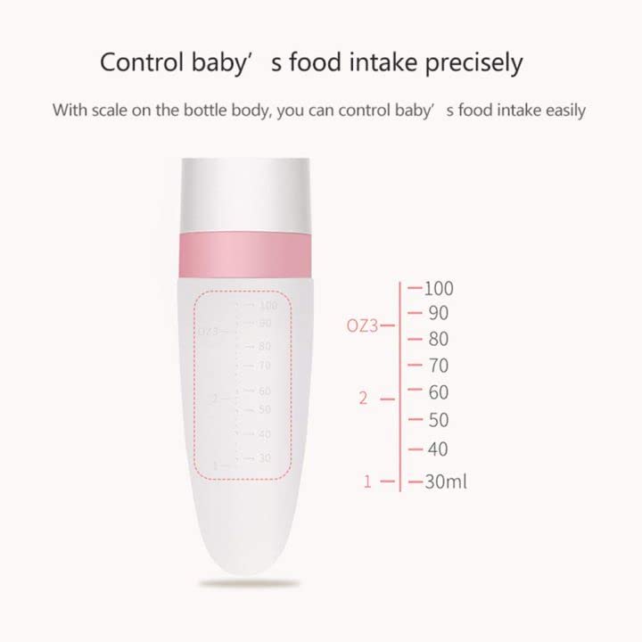 Burabi Silicone Squeeze Feeding Spoon