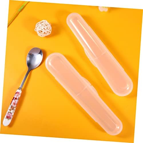 Vaguelly 5pc Transparent Spoon Storage Container