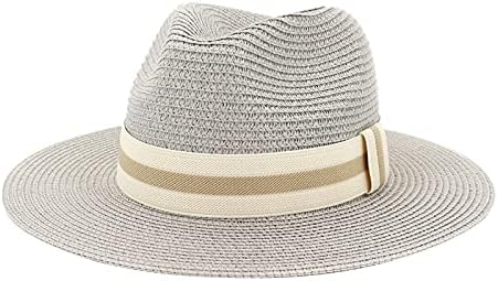UANGKOU UPF 50 Sun Protection Straw Hat for Women and Toddlers