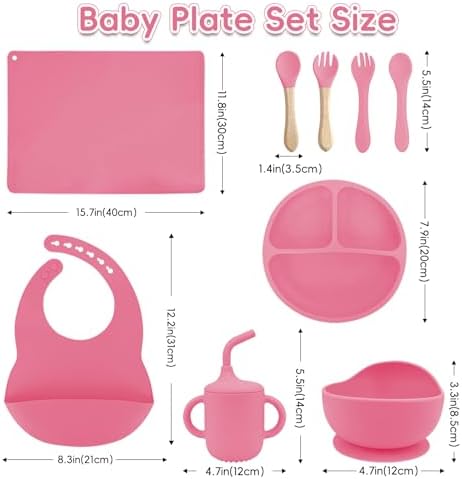 Arcasa Silicone Baby Feeding Set
