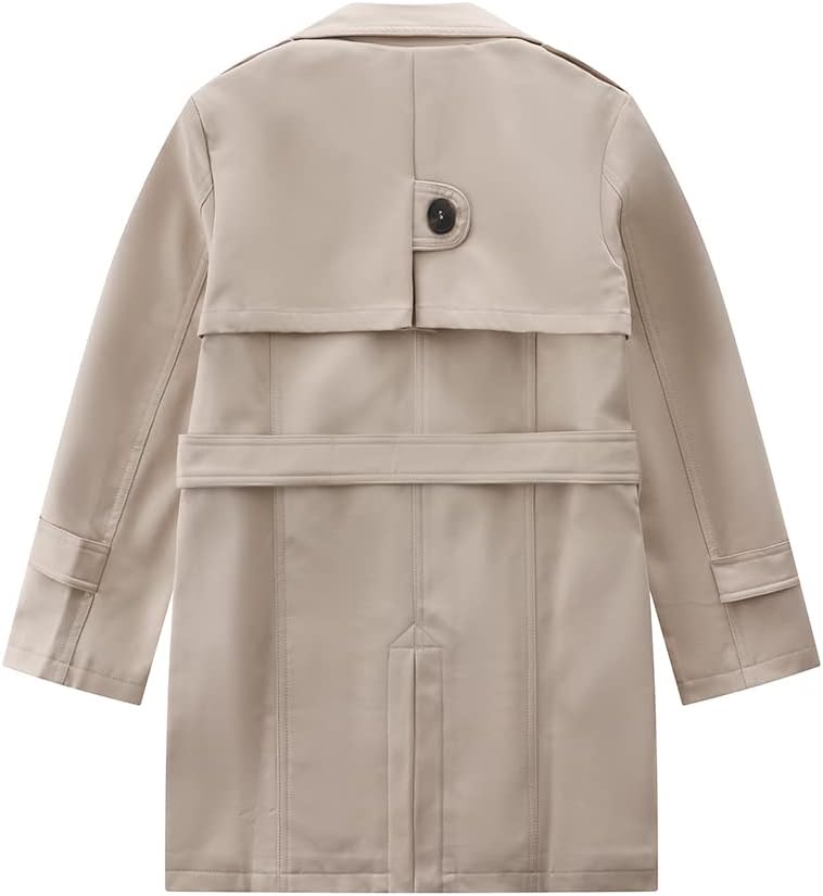 Big Boys Classic Peacoats Dress Coats - Fall Toggle Trench Jackets