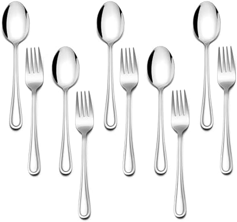 E-Far 10-Piece Toddler Flatware Set