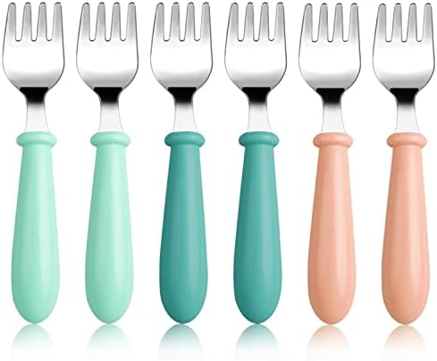 Pimoys Safe Toddler Forks for Babies