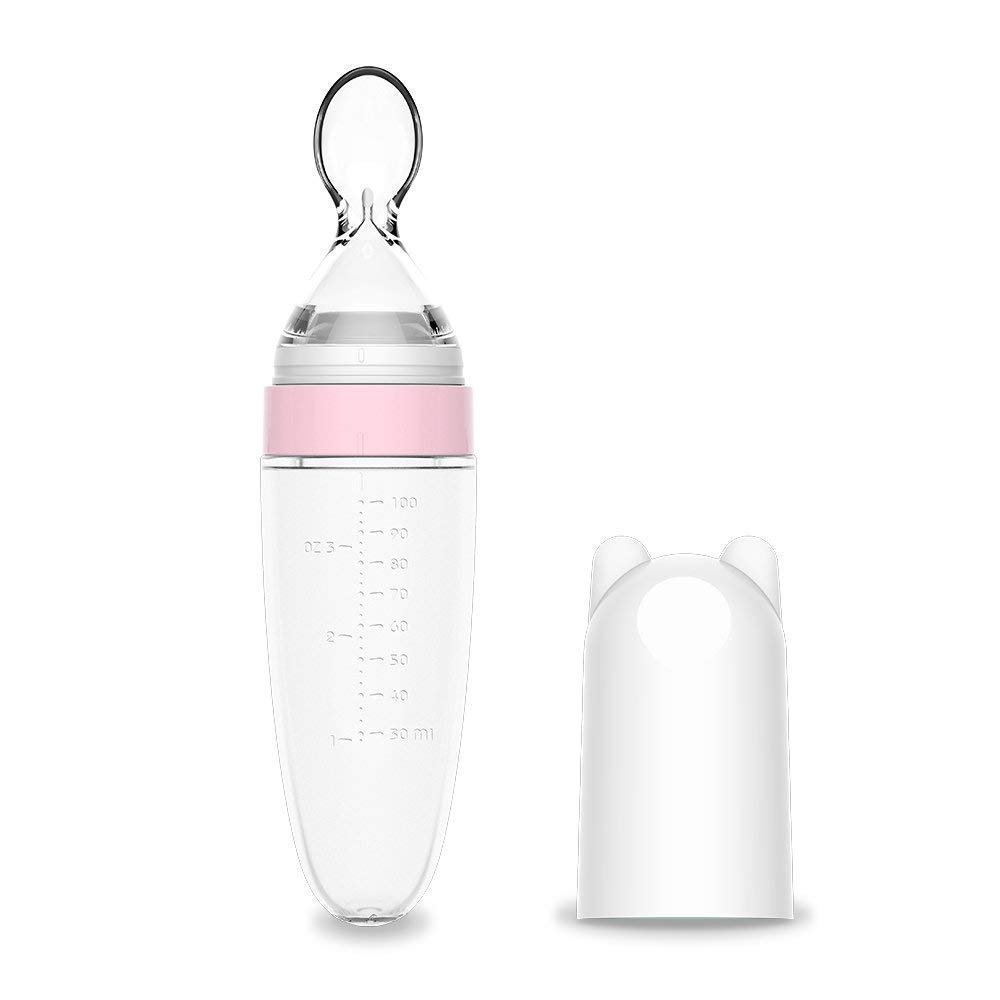 Burabi Silicone Squeeze Feeding Spoon