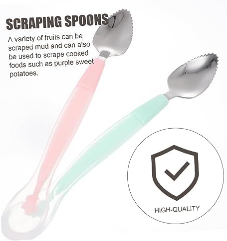 Perfect Baby Feeding Set 2 Set Spoon Scoops Silveware for 6 Months